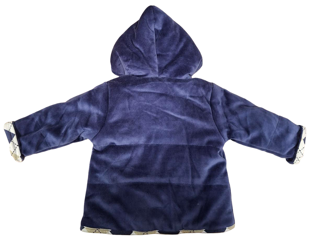 Luglio Giubbino Bambino Felpato Blu
