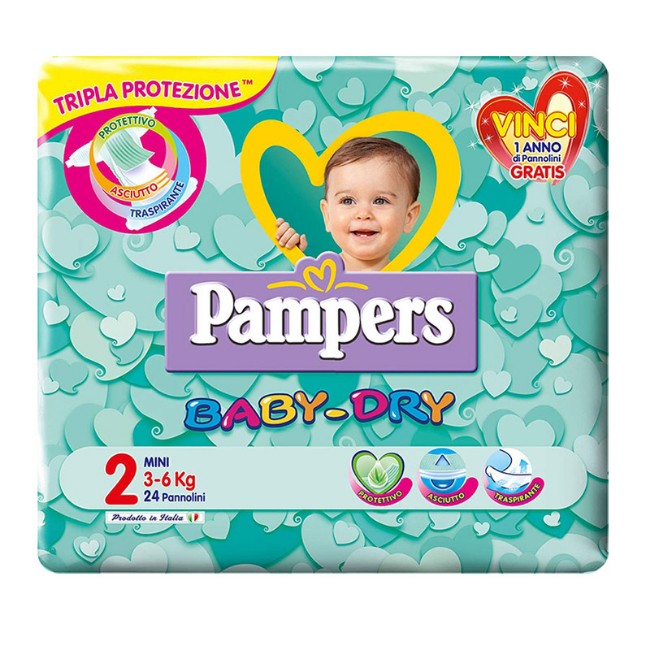 Pannolini pampers baby dry