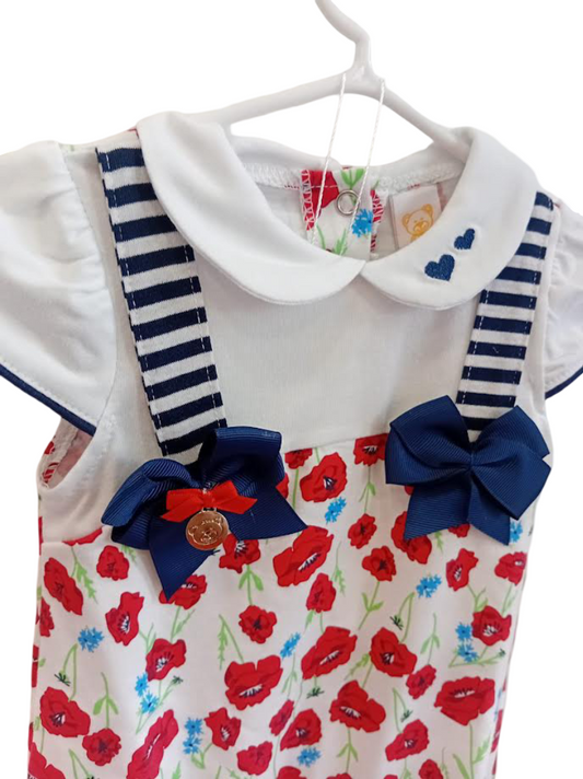 Luglio pagliaccetto bimba