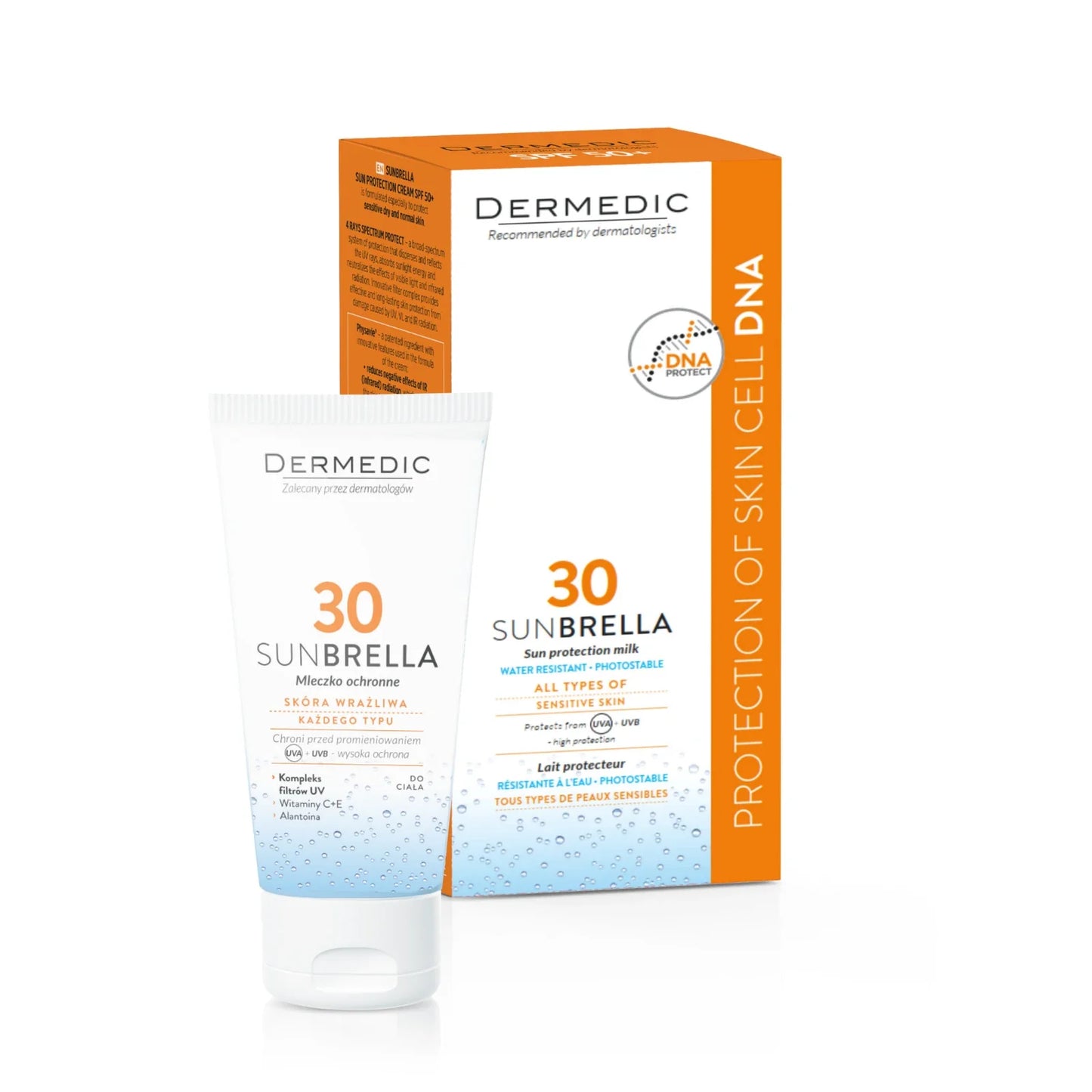 Dermedic sunbrella latte solare 30+