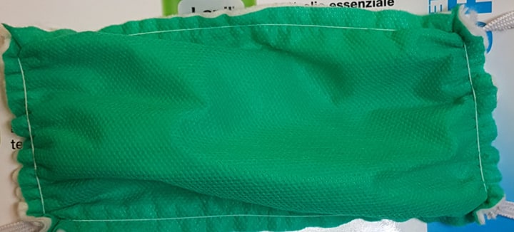 Mascherina in tnt confezione 6 pezzi