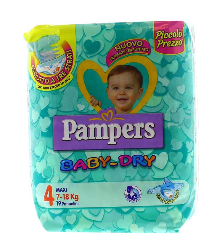 Pannolini pampers baby dry
