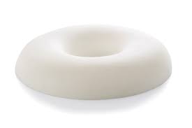 Termigea cuscino rotondo in memory con fodero