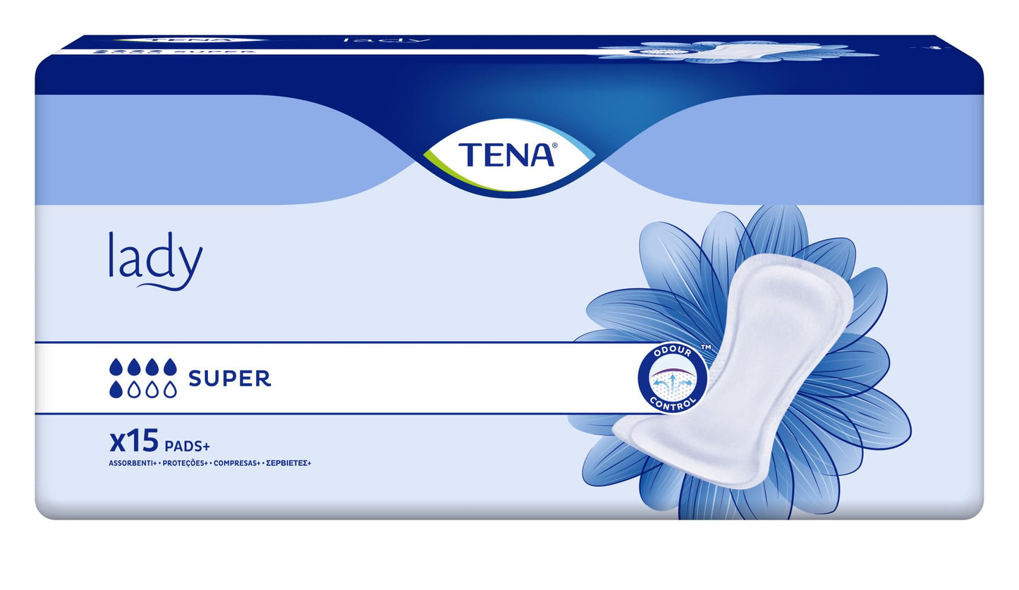 Tena lady super assorbenti lunghi senza ali