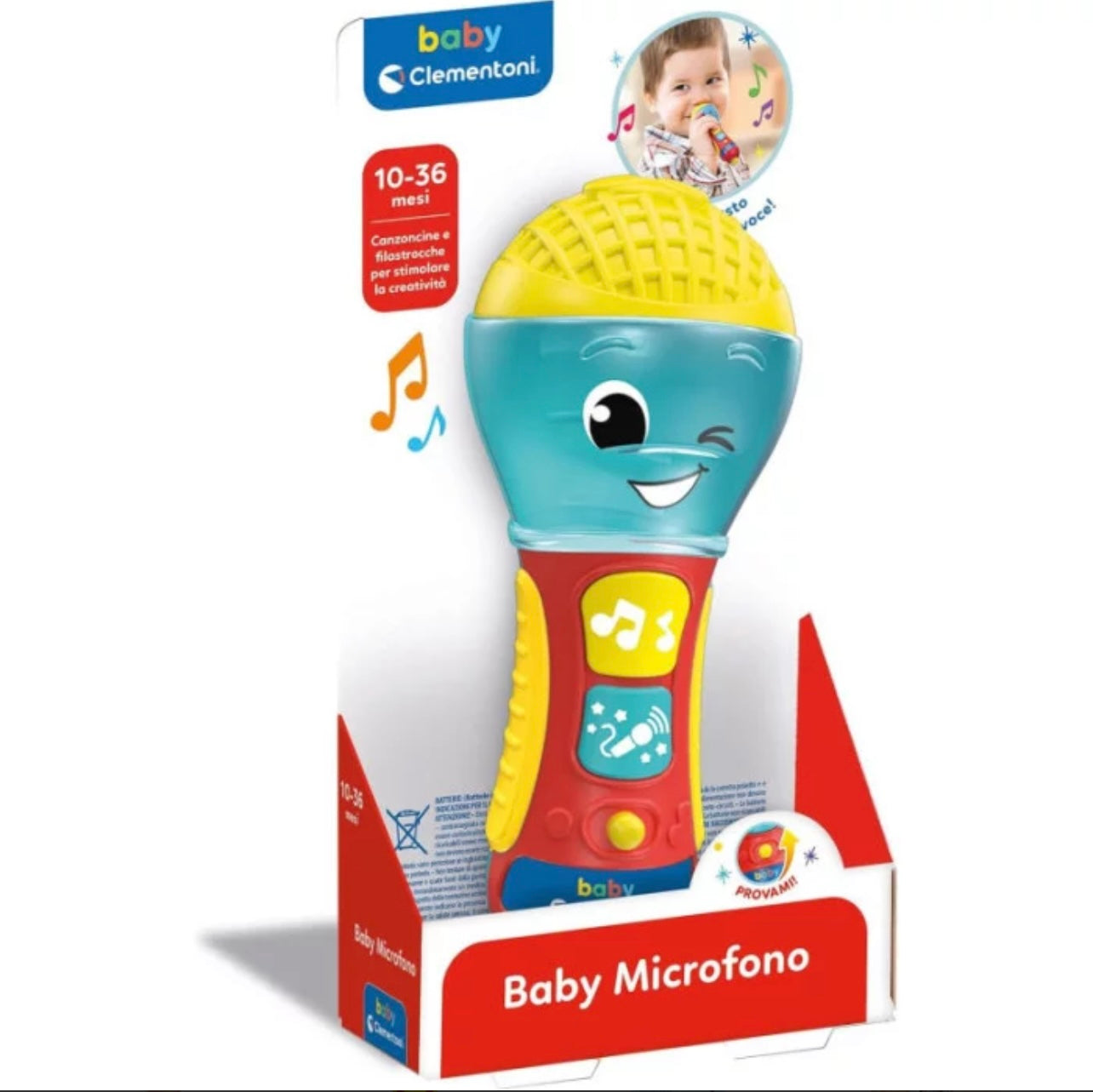 Clementoni baby microfono