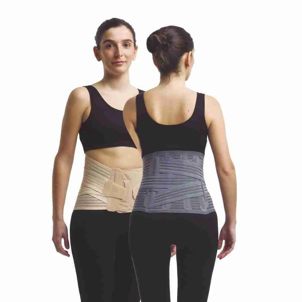 Camp Corsetto elastico lombosacrale con rinforzi paravertebrali e tiranti pelvici