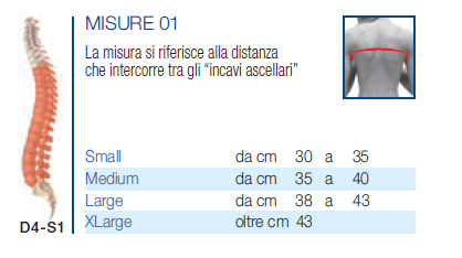 Camp TC CRUISE 01 Busto antigravitario tipo