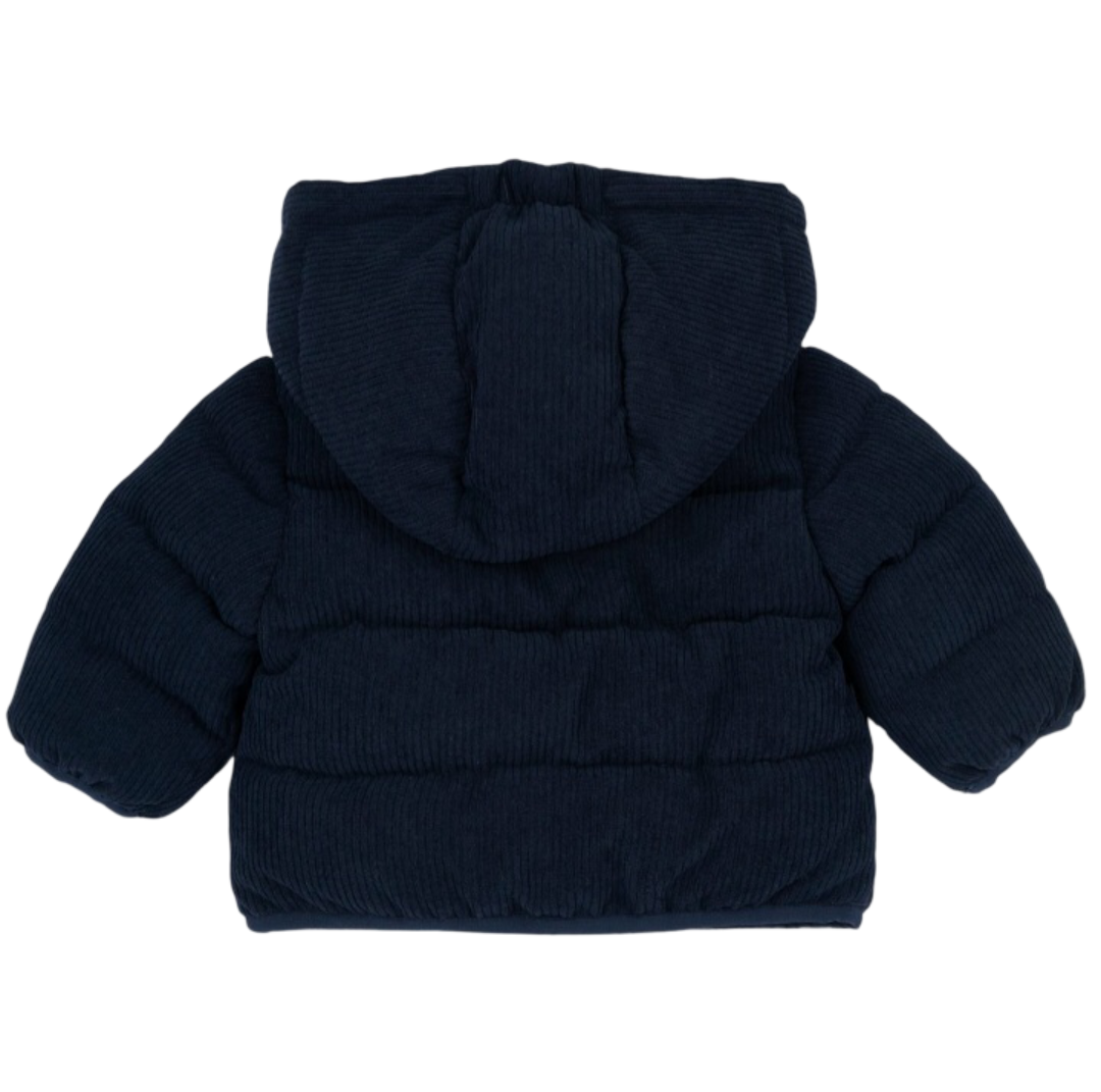 Chicco Giubbotto Orsetto in velluto Blu