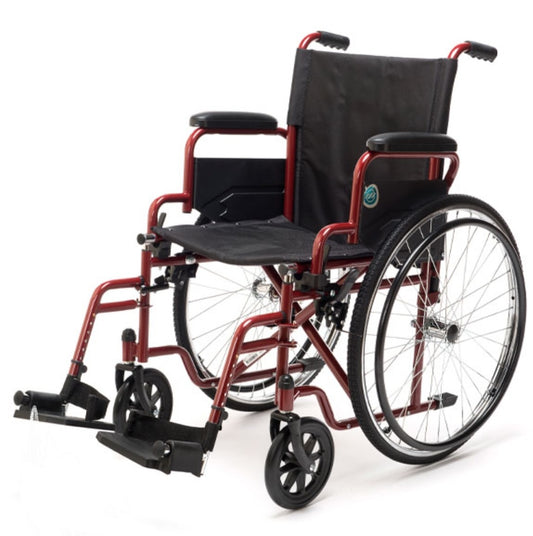 Ksp carrozzina pieghevole con autospinta