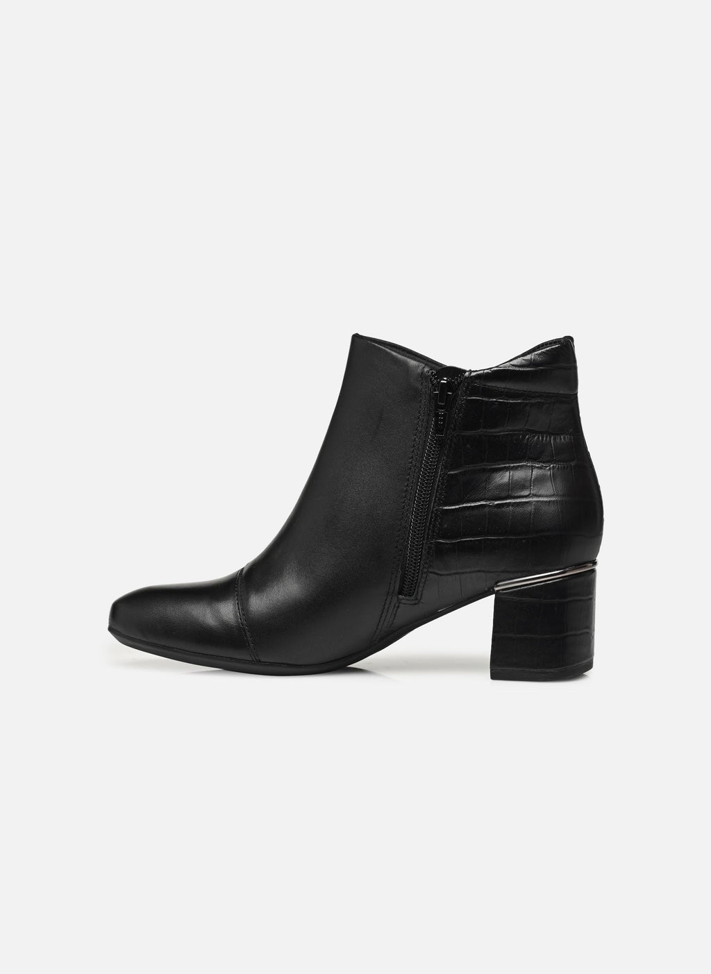 Scholl Alizee Botiee Pelle Nero