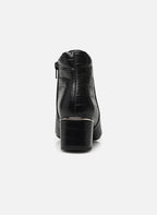 Scholl Alizee Botiee Pelle Nero