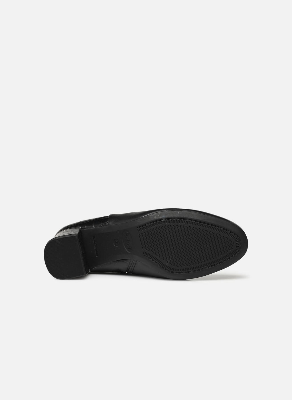 Scholl Alizee Botiee Pelle Nero