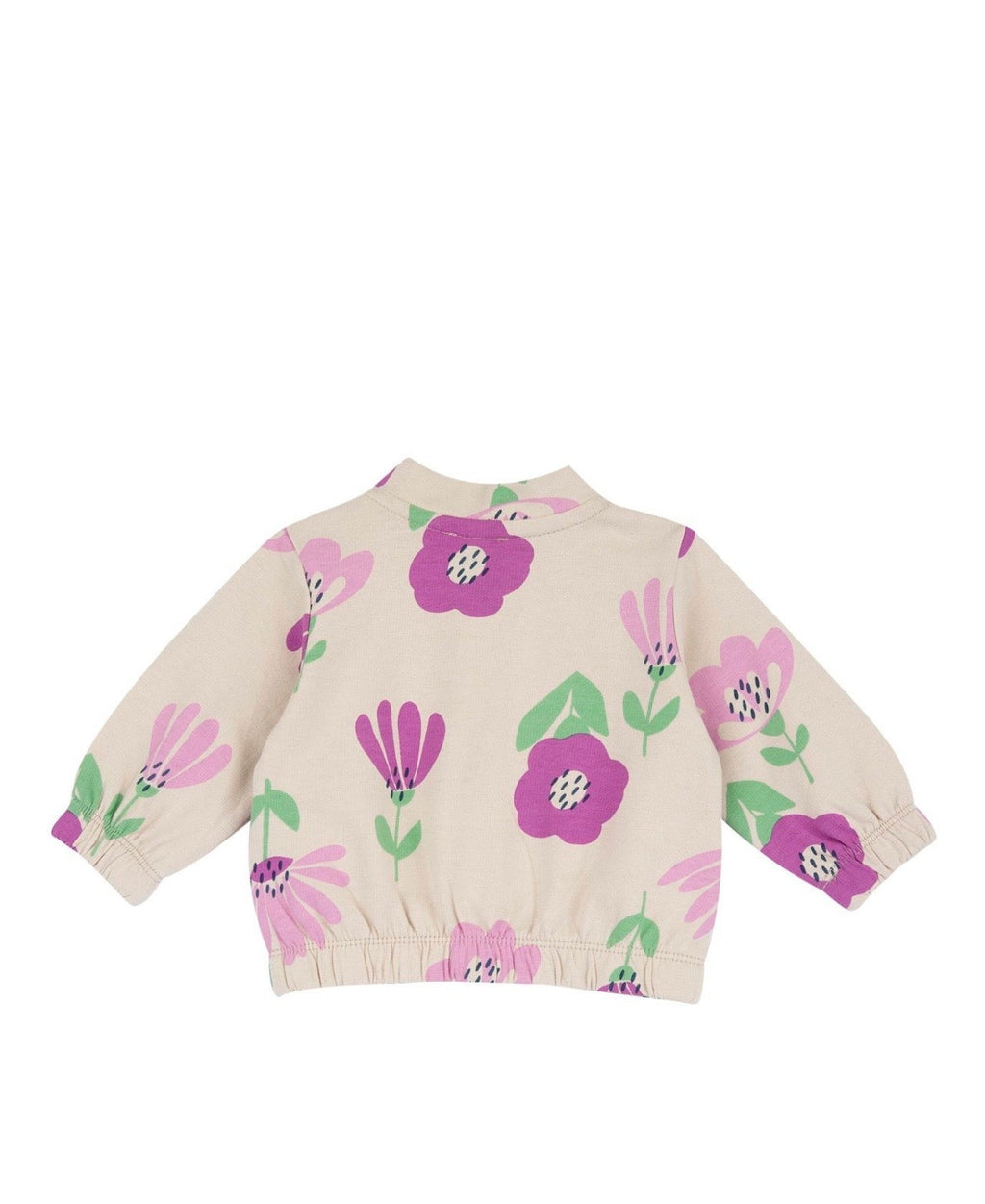 Chicco Giacca Bambina con Fiori Panna Rosa Fucsia