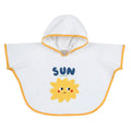 Chicco poncho con cappuccio in spugna di cotone Sole 6-9 mesi