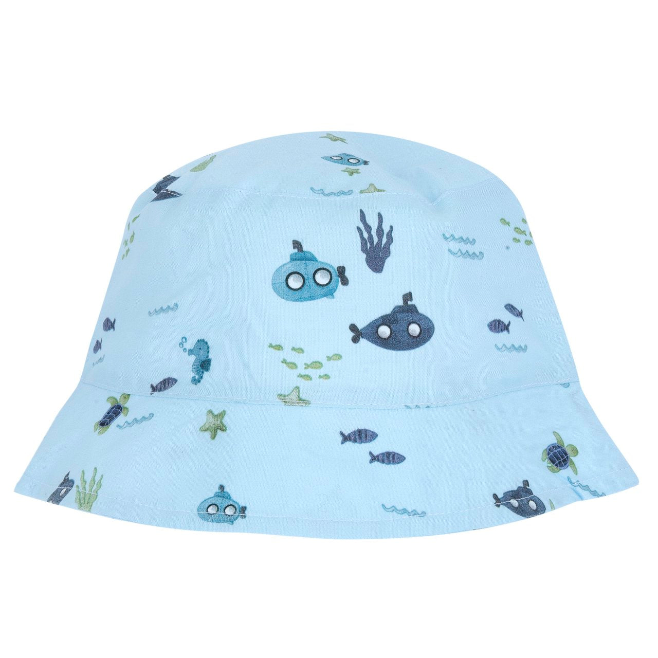 Chicco Cappello modello pescatore  con figure oceano