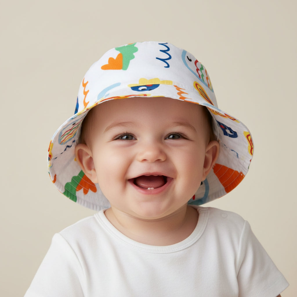 Chicco Cappello Pescatore con fantasia multicolore