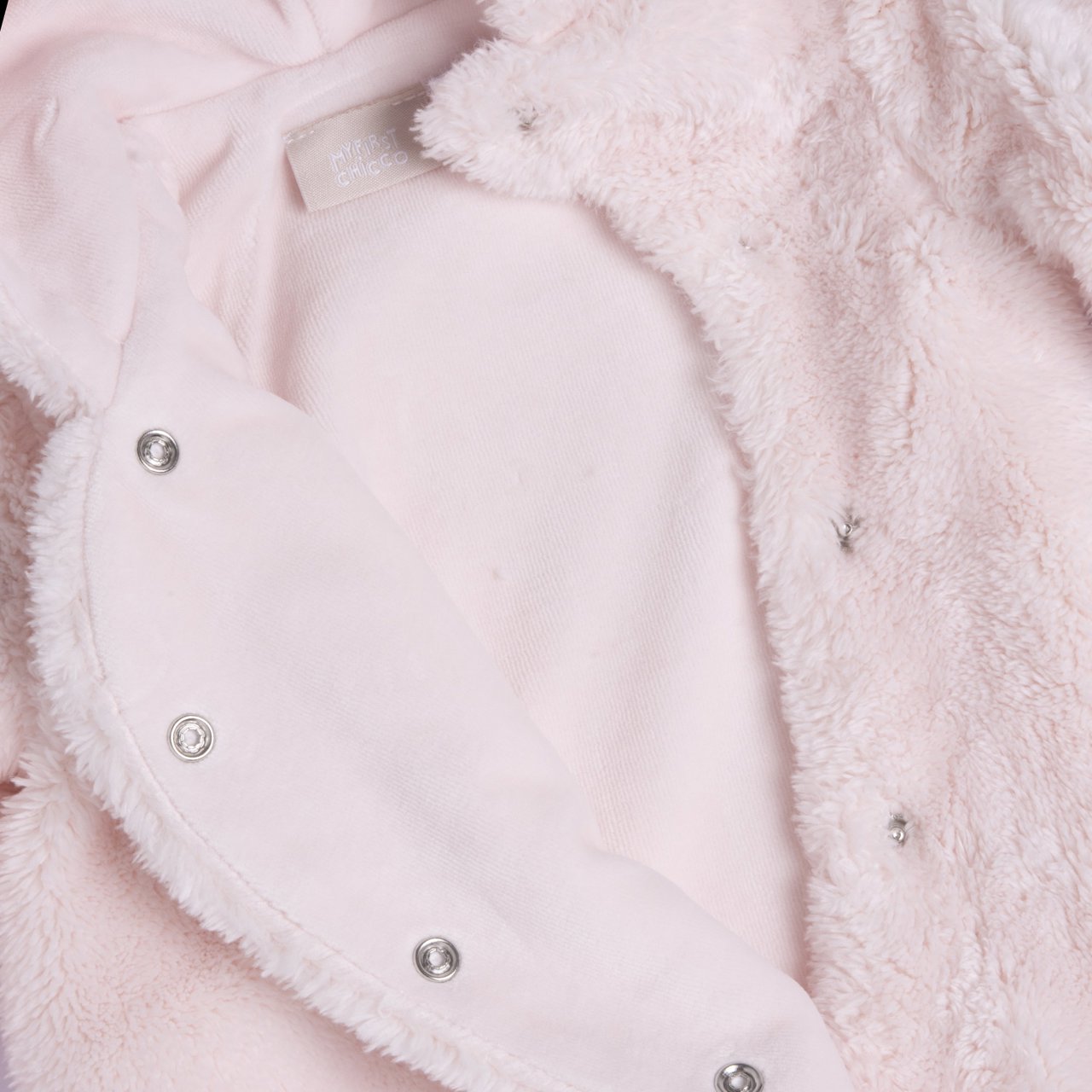 Chicco tutina rosa aperta avanti