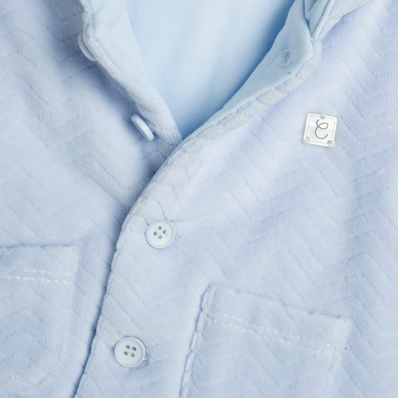 Chicco Cardigan Azzurro con Cappuccio