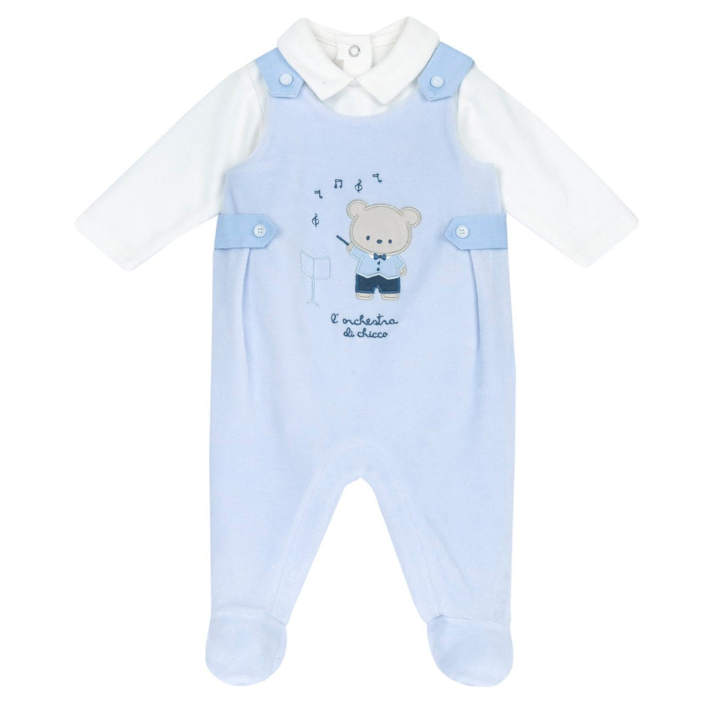 Chicco Completo Body Con Salopette Lunga