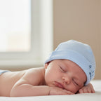 Chicco cappellino neonato azzurro in ciniglia