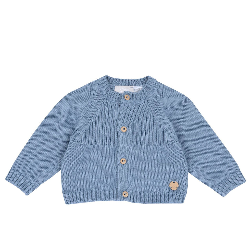 Chicco Cardigan in filo Azzurro