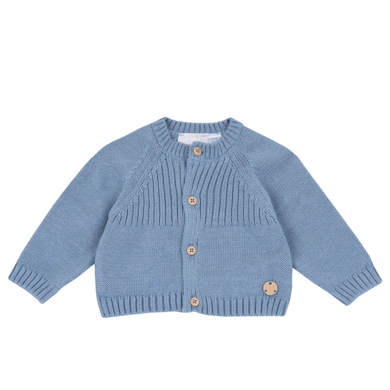 Chicco Cardigan in filo Azzurro