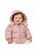 Chicco Giubbotto Fantasia Rosa con Cappuccio Estraibile