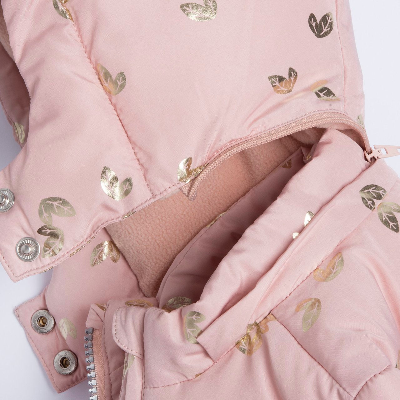 Chicco Giubbotto Fantasia Rosa con Cappuccio Estraibile