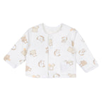 Chicco Cardigan Reversibile Bianco