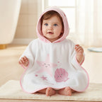 Chicco Poncho Mare Bambina in Spugna di Cotone