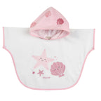Chicco Poncho Mare Bambina in Spugna di Cotone