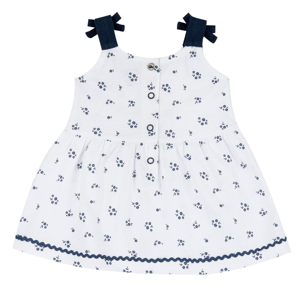 Chicco Vestito con Bretelline Jersey Stampato Bambina