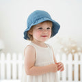 Chicco Cappello Bambina Reversibile Denim Floreale