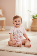 Chicco completo maglietta e pantaloni corti Rosa