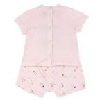Chicco completo maglietta e pantaloni corti Rosa