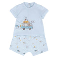 Chicco completo maglietta e pantaloni corti Azzurro