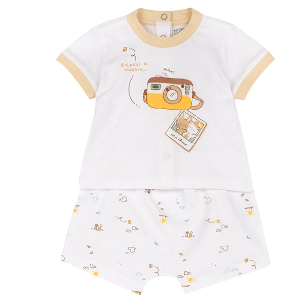 Chicco completo maglietta e pantaloni corti