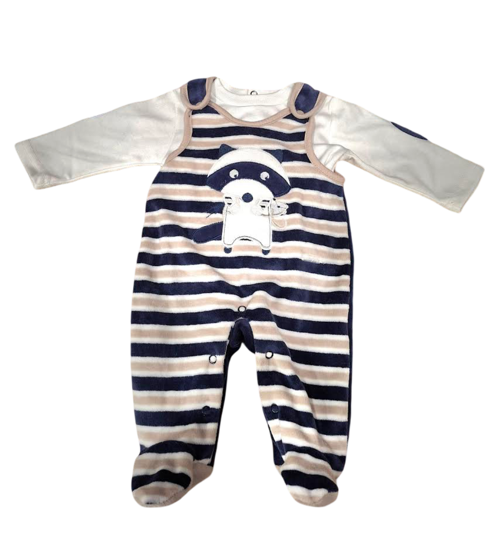 Luglio Tutina Neonato Ciniglia Intera