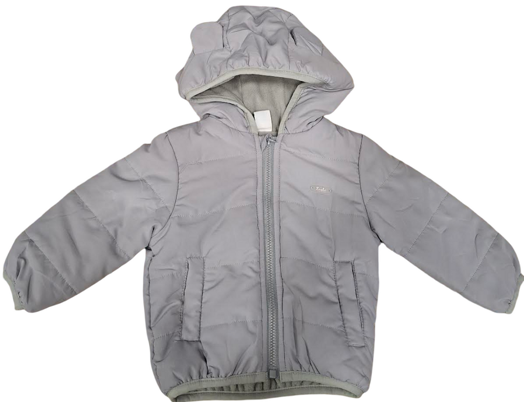 Luglio Giubbino Bambino Felpato Grey