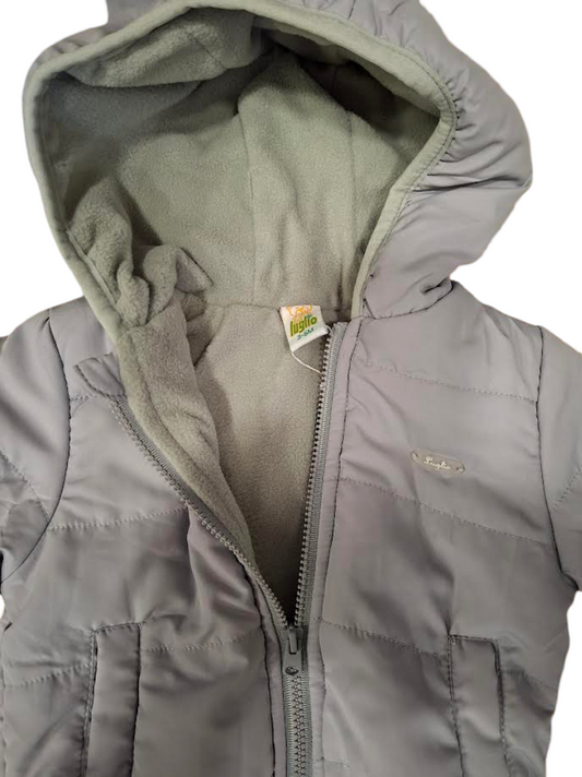 Luglio Giubbino Bambino Felpato Grey