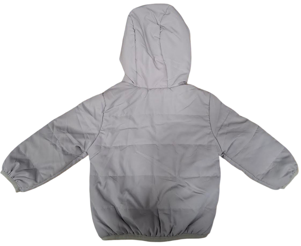 Luglio Giubbino Bambino Felpato Grey