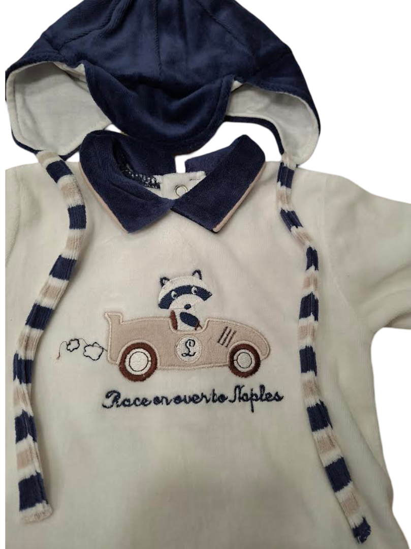 Luglio Tutina Neonato Ciniglia Spezzata