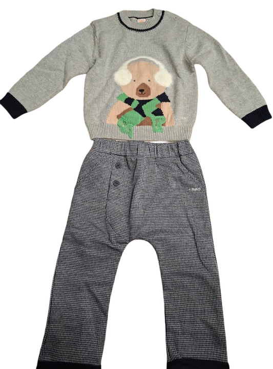 Luglio Completo Felpato Bambino