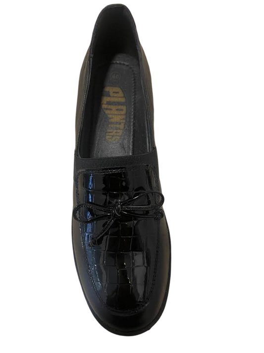 Plantas mocassino in pelle lucido 40