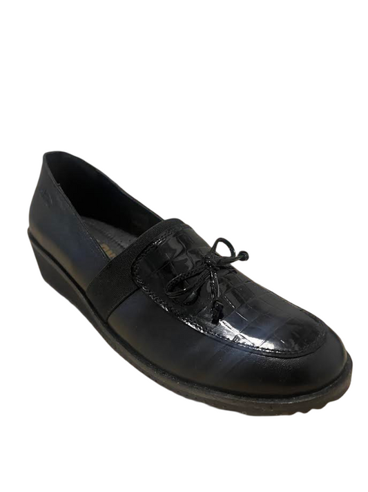 Plantas mocassino in pelle lucido 40