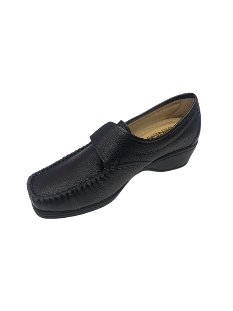 Benexa mocassino in pelle con velcro