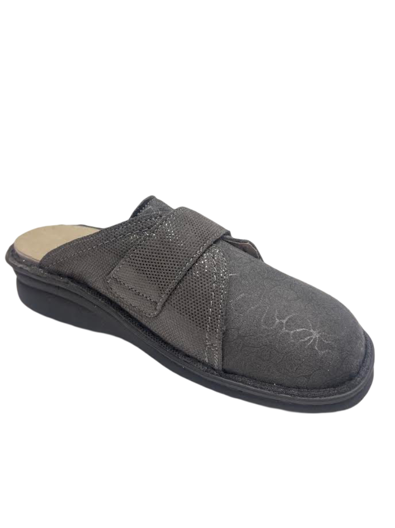 Benexa pantofola ortopedica elasticizzata grey