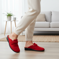 Benexa pantofola Donna in lana cotta Rossa