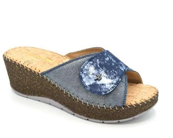 Benexa Sandalo in sughero con plantare memory