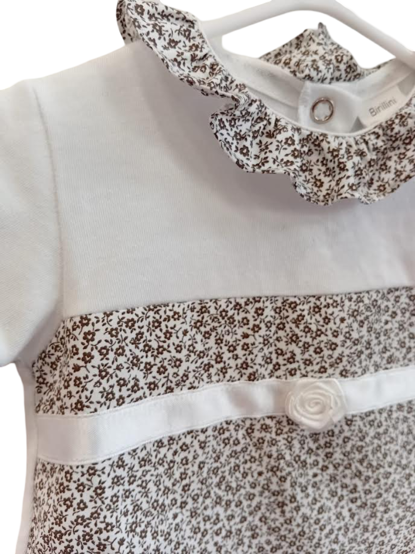 Birillini pagliaccetto floreale